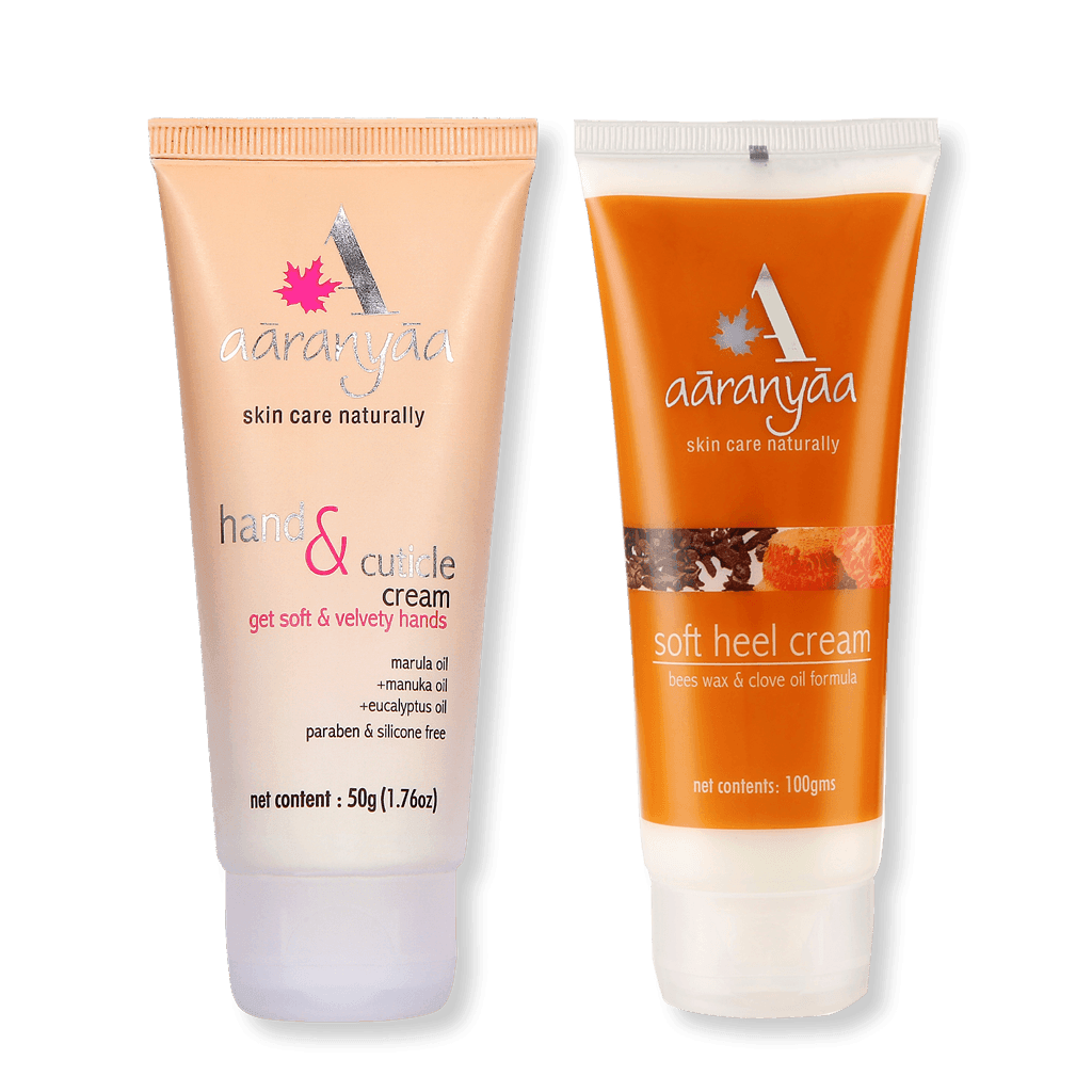 Hand Cream + Soft Heel Cream - aaranyaa skincare