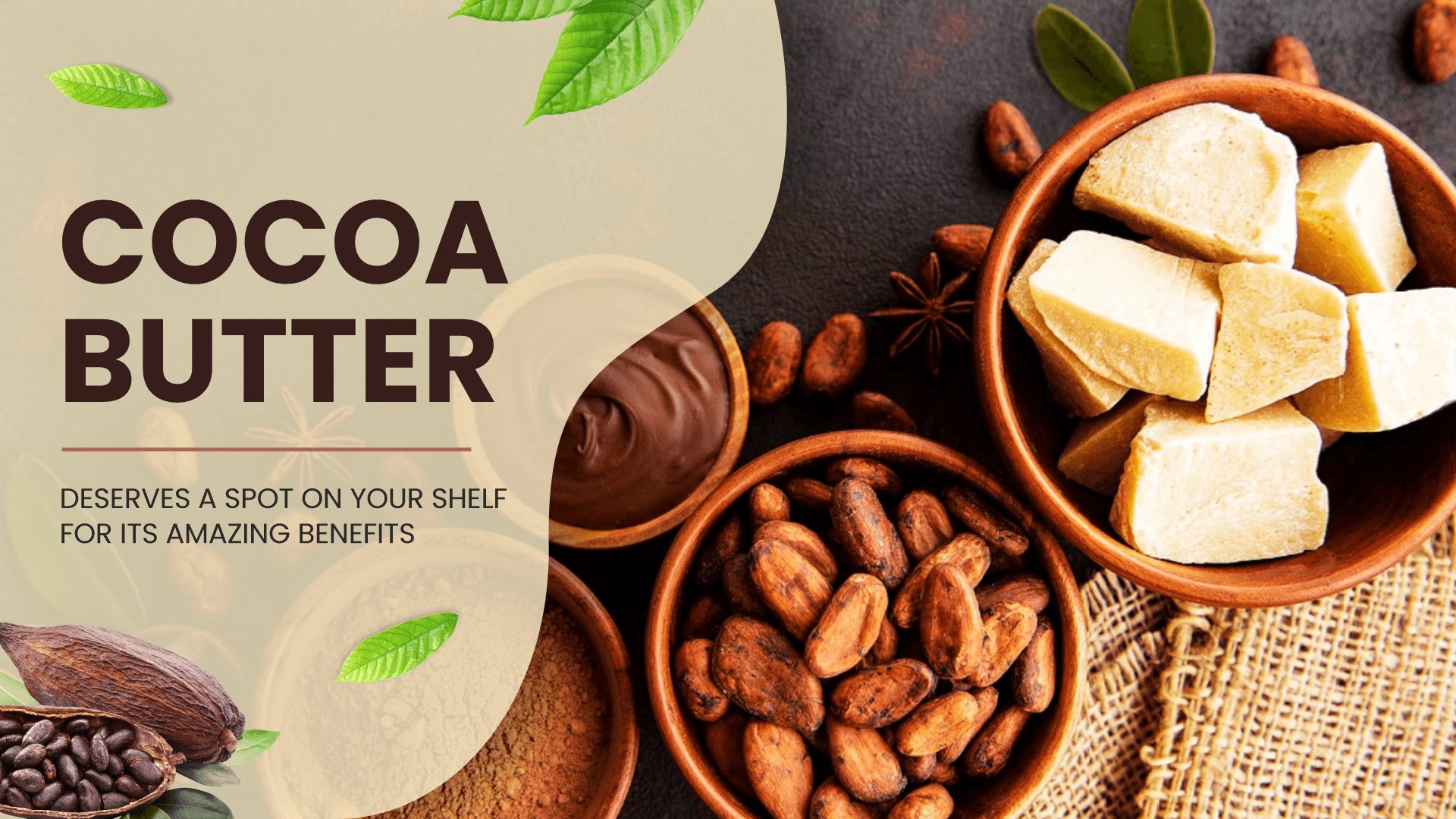 COCOA BUTTER DESERVES A SPOT ON YOUR SHELF FOR ITS AMAZING BENEFITS - aaranyaa skincare