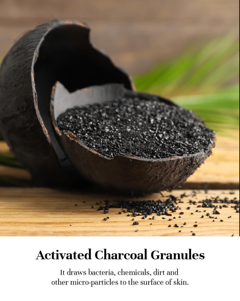 Buy Best Charcoal Face Scrub For Men & Women aaranyaa skincare