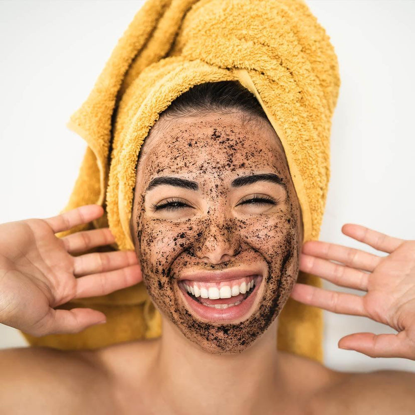 Buy Best Charcoal Face Scrub For Men & Women aaranyaa skincare