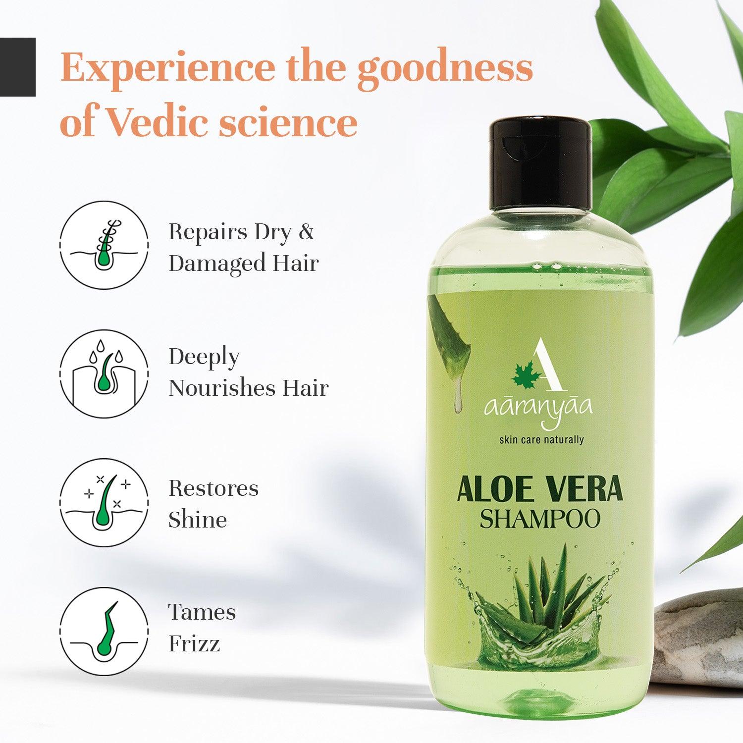 Aloevera Shampoo Experience the goodness