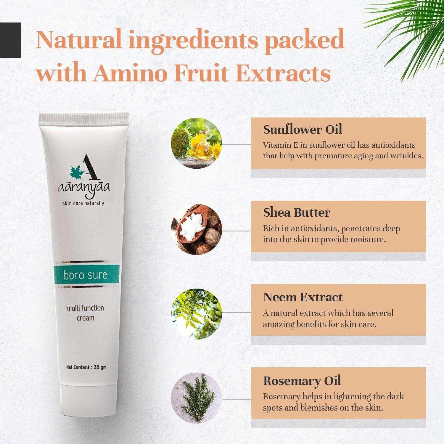 Boro Sure Multi Function Cream For Chapped Skin & Lips - aaranyaa skincare