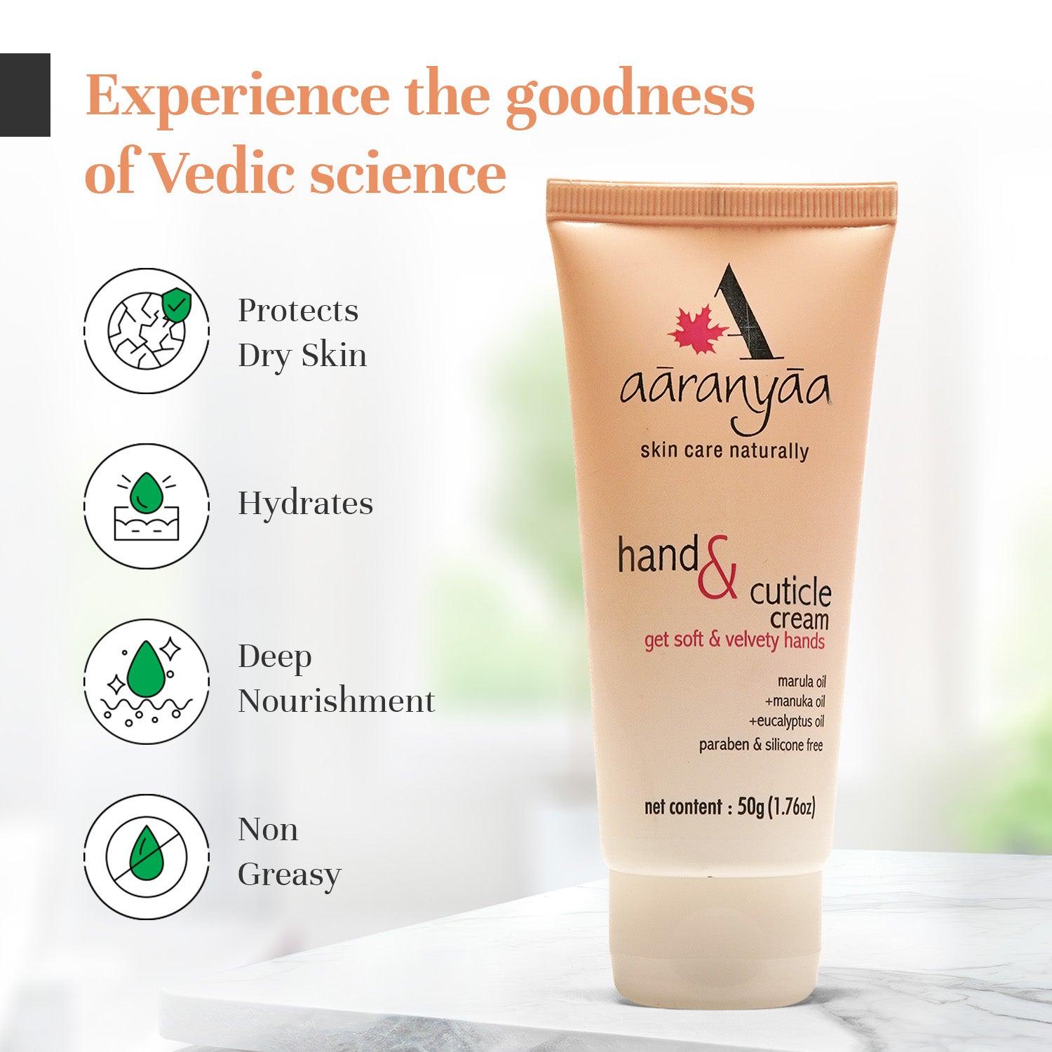 Hand & Cuticle Cream With Moringa Science