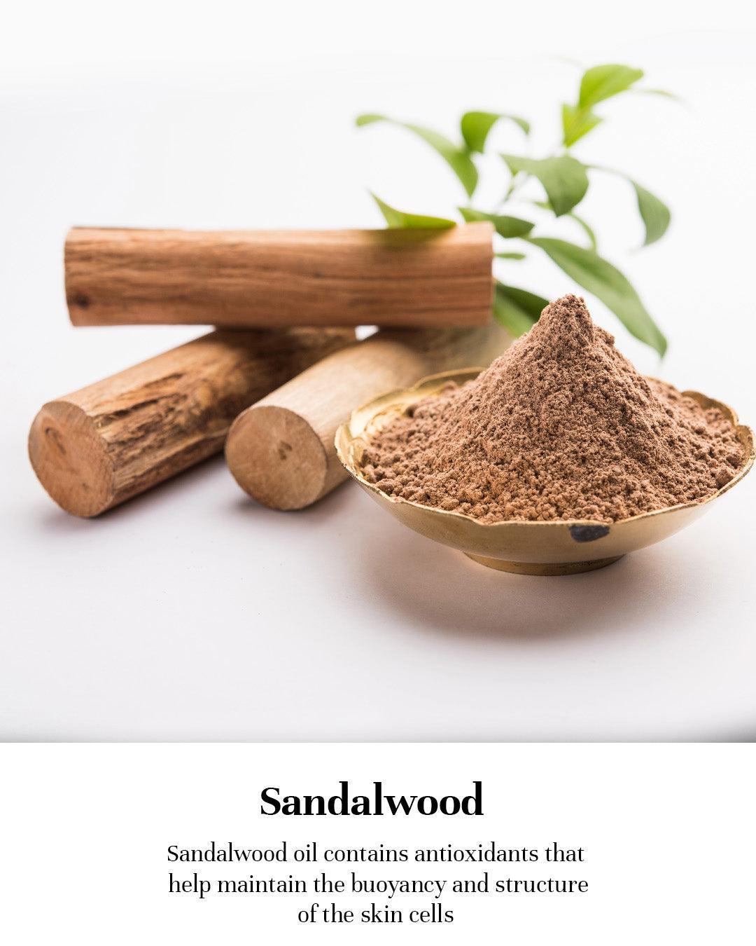 sandalwood - aaranyaa skincare
