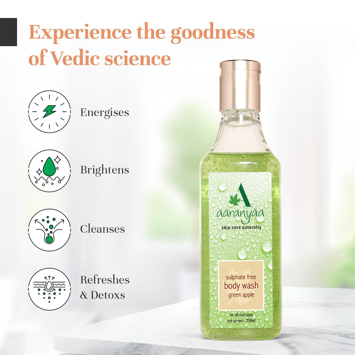 Body Wash Green Apple Goodness of Vedic Science