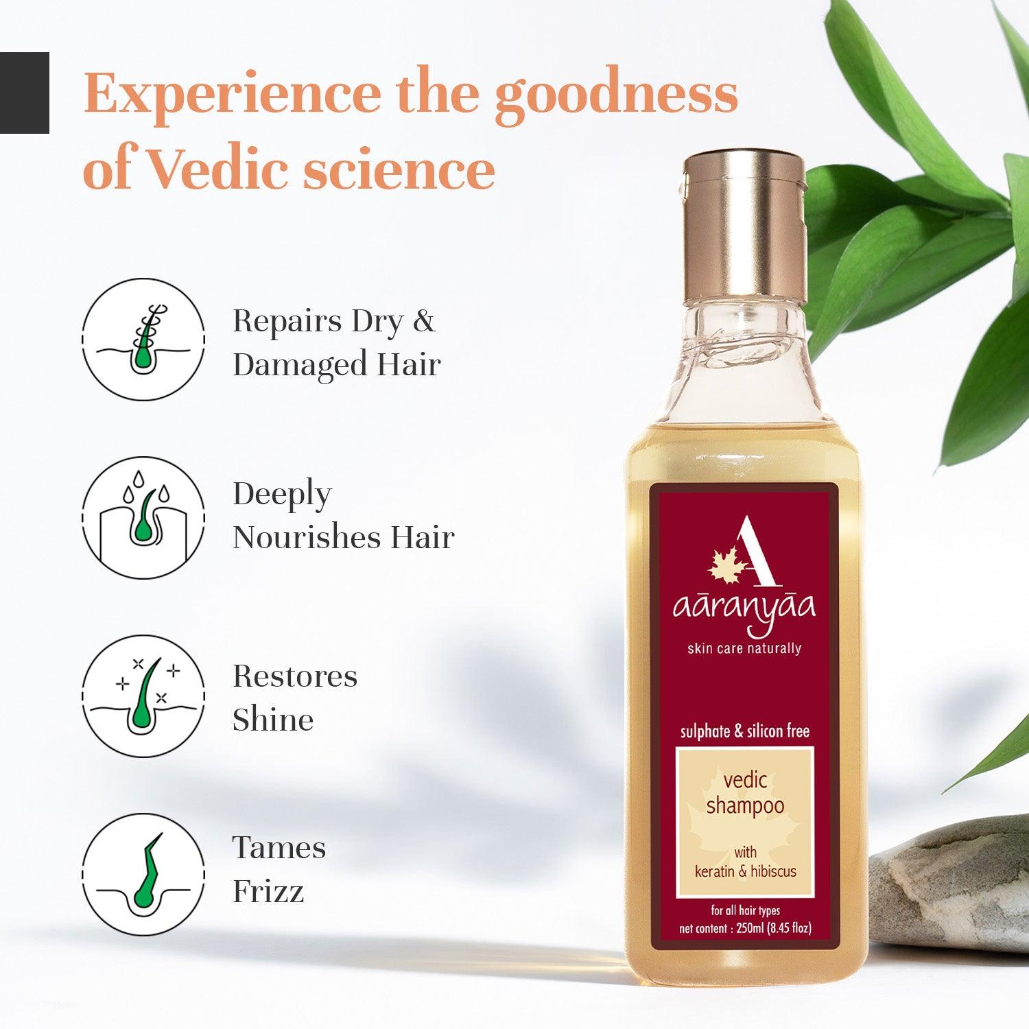 Vedic Shampoo Experience the goodness
